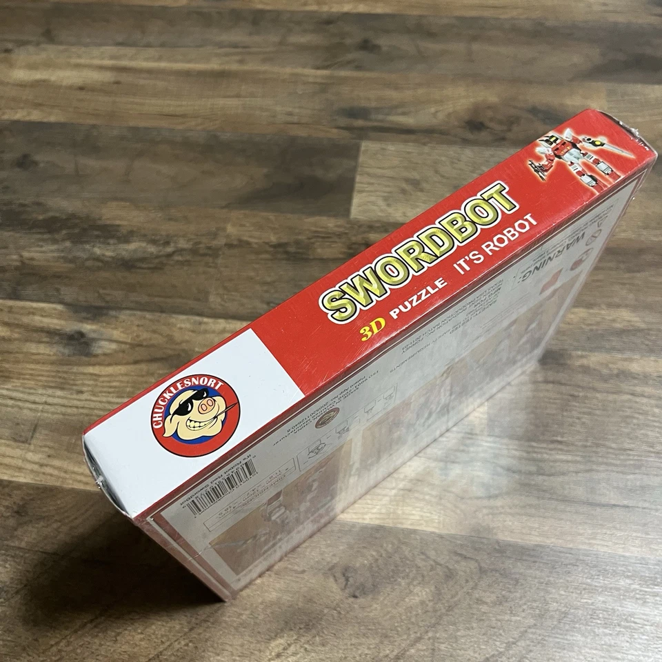 NUEVO Robot Puzzle Chucklesnort Swordbot 3D 143 Piezas De Colección Foto 2 de 4