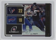 2020 Panini Donruss Road to The Super Bowl Wild Card Holo 80/100 JJ Watt 0hn9