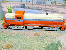 INTERSTATE 38 ALCO RS-3 ATLAS 10-000-066, TSUNAMI DC/ DCC/SOUND, LED' s, K-D #5,