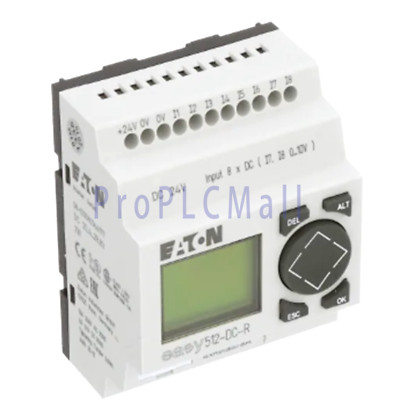 NEW Logic Module EASY512-DC-R EATON MOELLER CONTROLLER 24VDC SUPPLY~