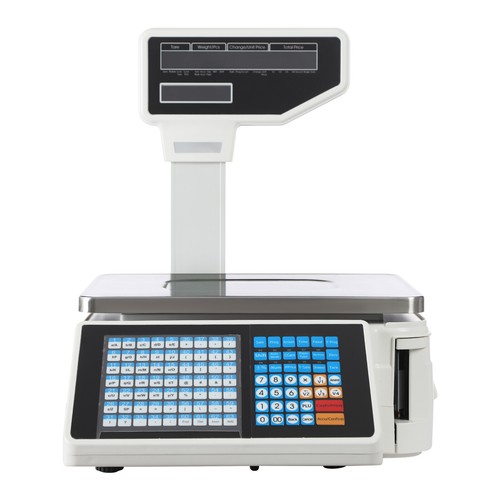 Scale Label Printing Scale Commercial Food Scale Receipt Printer 30kg/66.14 lbs - Picture 9 of 24
