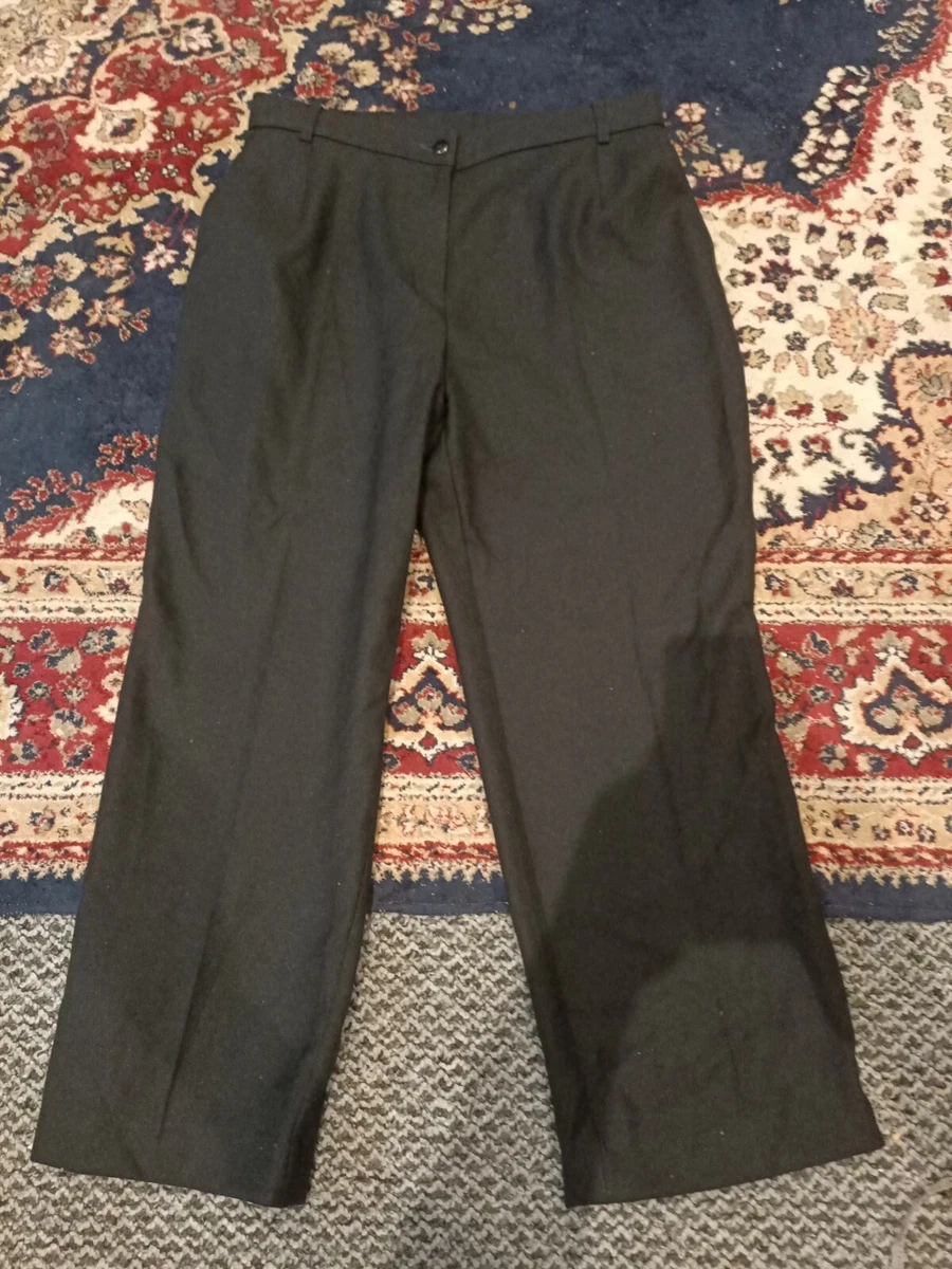 Black trousers size 14