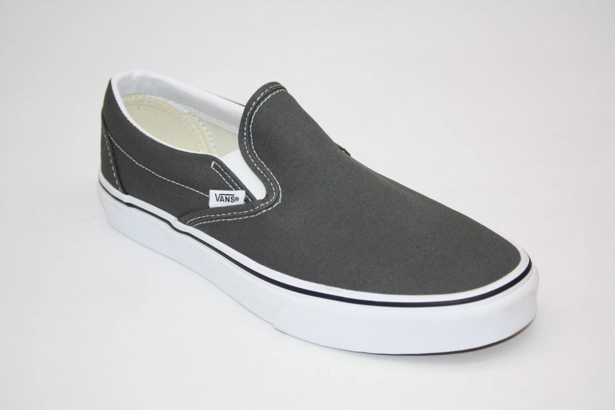 Vans slip cheap ons charcoal