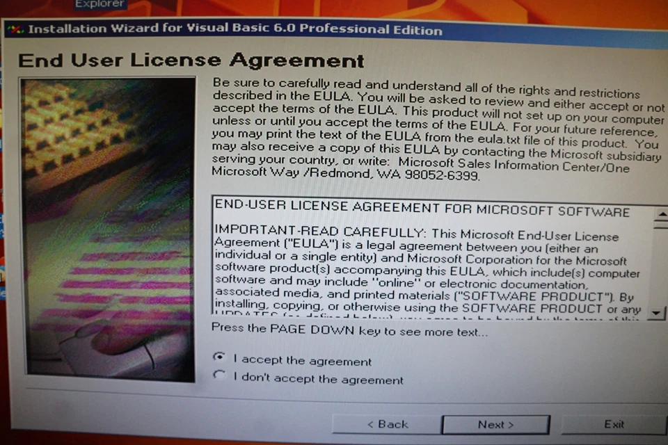 Microsoft Visual Basic Professional 6.0 PRO 6 BOX 4 Windows 7 10 11 203-00768 #6 - Image 4 of 4