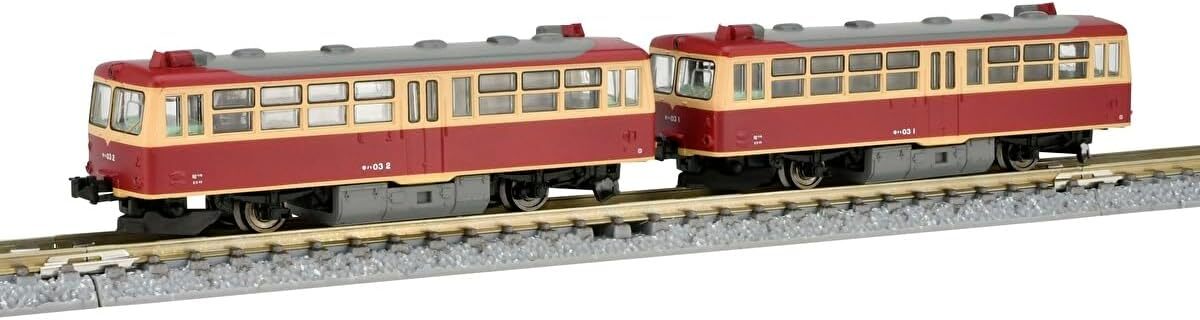 気動車 運転士 3点セット TOMIX N gauge JNR Kiha 03 rail bus set model railway diesel