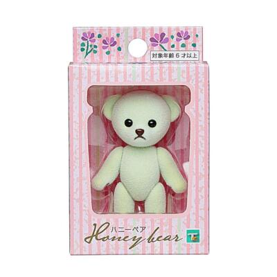 Hina Teddy bear シャンパン色 28cm 限定版 Honey bear 2.5in RENGE,, LIGHT GREEN,, JAPAN #291 miniature