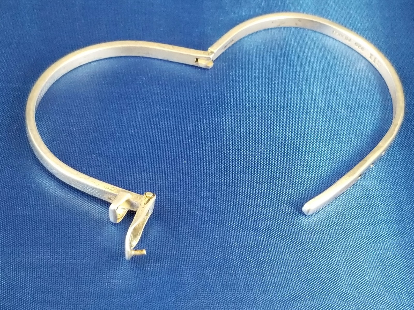 Cool Modern Solid Sterling Silver 925 Bracelet - … - image 3