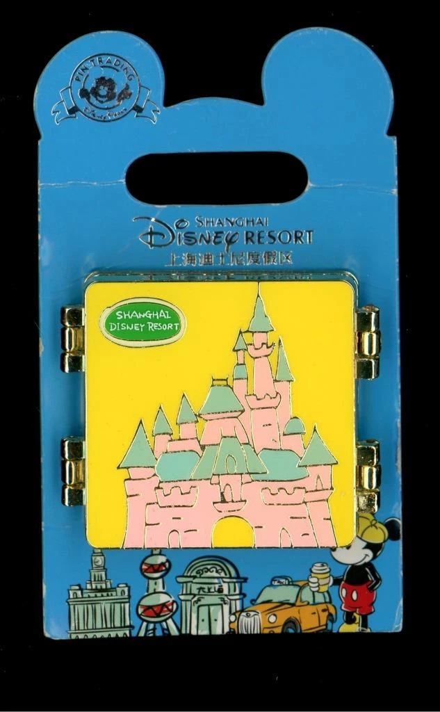 SDR Shanghai Donald Daisy Foldable Disney Pin