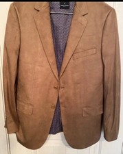 Mens Daniel Hechter brown sport coat size 40R, Pre Owned