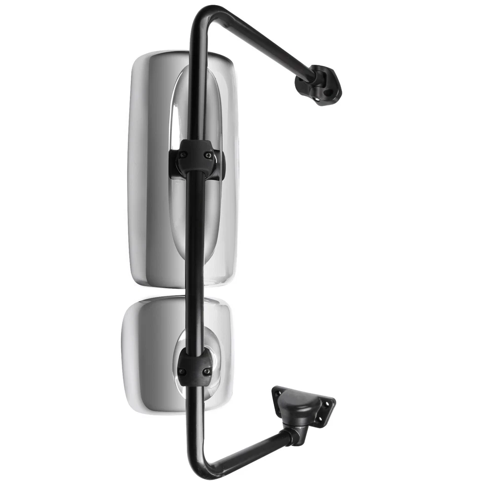 Passenger Heated Side Mirror COMPLETE CHROME For FREIGHTLINER M2 2003-2015 Foto 2 de 4