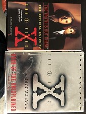 Set 2 X-Files Books - Good Condition