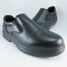 New Deer Stags Slip-Resistant Comfort Manager Loafers Mens Size 9D Black Leather