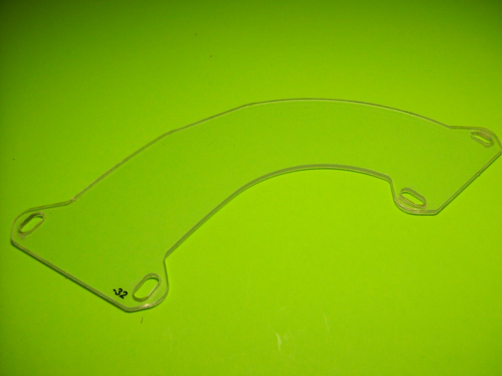 Pinball Machine Clear Playfield Plastic Shield Part 32 for Unknown Game