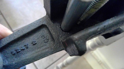 Vintage =CRAFTSMAN= 2 1/2" Jaws Clamp Vise ORIGINAL PAINT RARE NICE! - Picture 16 of 16