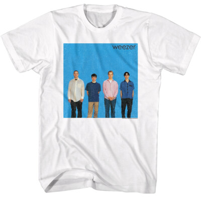 Weezer Tシャツ 2001年 ヴィンテージ　Lサイズ Weezer T-Shirt Rock Band Men's 2001 Lineup Tee New White Cotton