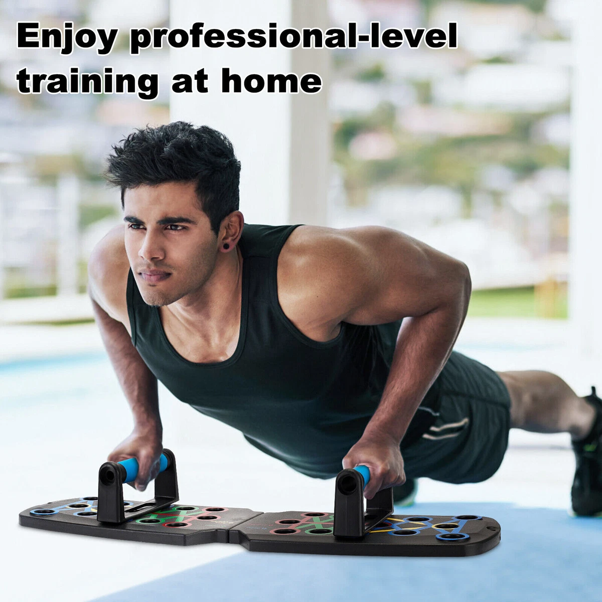 Buy NOAOVO Hoe Workout Equipent Push Up Board 9 in 1 ulti-Functional
