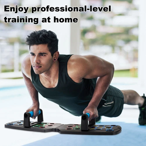 28 in 1 Liegestütz Rack Boardsystem Fitness Workout Zug Home Gym Trainingsständer - Bild 3 von 12
