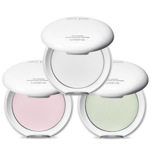 MISSHA Airy Pot Pact 5g Face Powder Pressed Powder Sebum Powder Korean Cosmetics - Picture 1 of 24