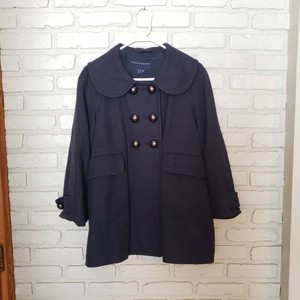 french connection navy coat