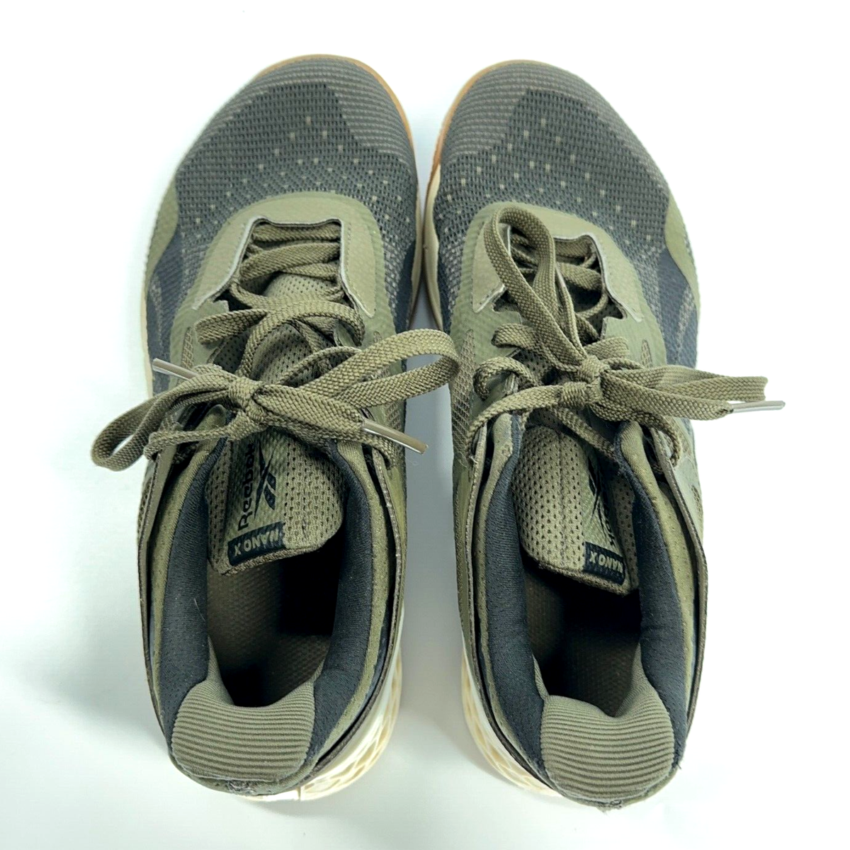 Size 7.5 - Reebok Nano X Army Green Gum for sale online | eBay