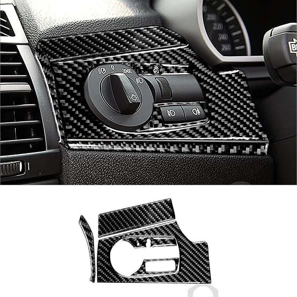 Kit completo de cubierta interior de fibra de carbono de 25 piezas para BMW Z4 E85 2003-2008 Foto 3 de 4