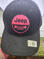NEW JEEP Officially Licensed Black  Pink Adjustable Hat
