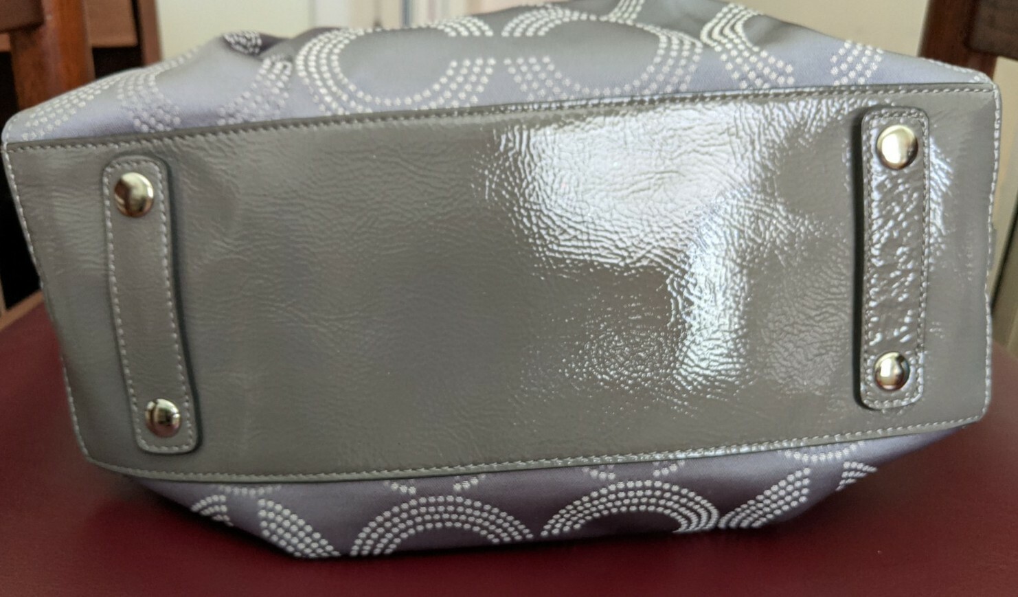 Coach Ashley Convertible Shoulder Bag F20027 Gray Dou… Gem