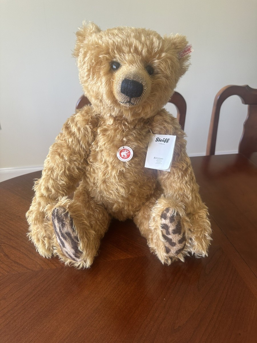 Steiff 035173 Teddy Desmond 56 Moh gold Braun | eBay