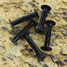 5 Empty Plastic 120 / 220 Film Spools for Medium Format Cameras