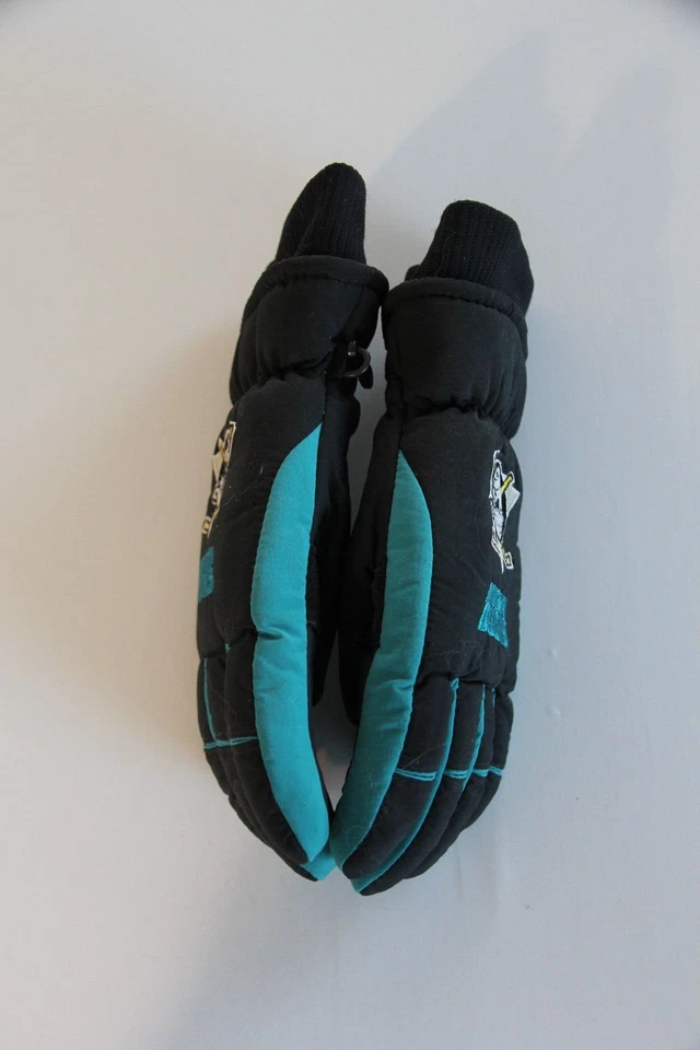 Vintage Mighty Ducks NHL Kids Youth Size Thinsulate Winter Gloves L/XL - Image 4 of 4