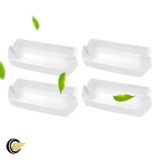 For WP2187172 Refrigerator Door Bin Replacement Whirlpool/Kenmore - WHITE 4-PACK