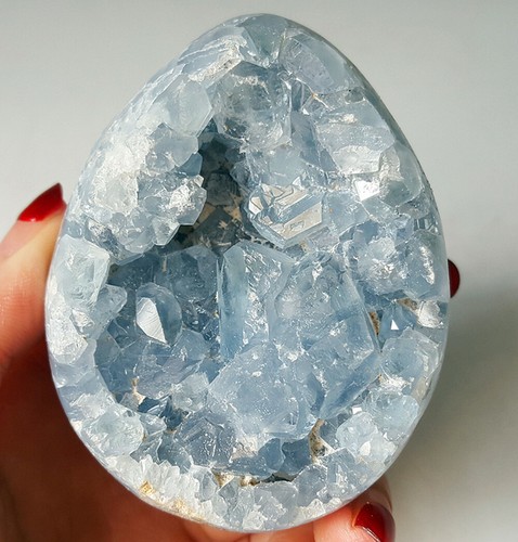 HOT 256 G Natural Uruguayan Bluestone Crystal Specimen YT04 - Picture 2 of 12