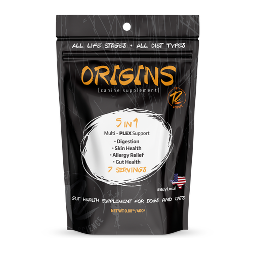 Origins Canine Supplement .1/2lb, Rogue Pet, Fish Oil, Supplement, Gut