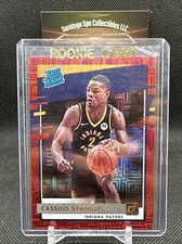 2020-21 Donruss Cassius Stanley Red Choice Rated Rookie RC #/99 Pacers