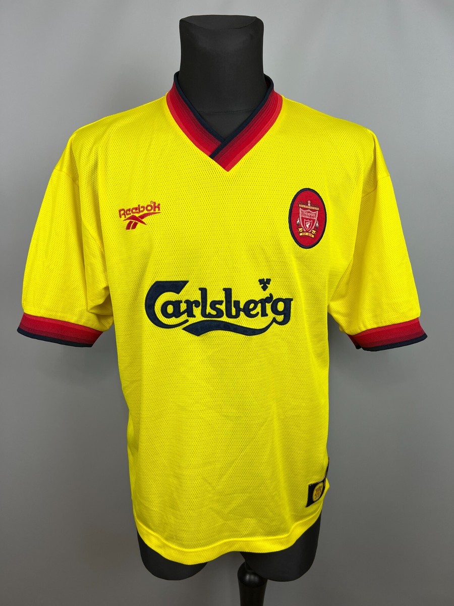 LIVERPOOL 1997 1999 AWAY SHIRT VINTAGE FOOTBALL SOCCER