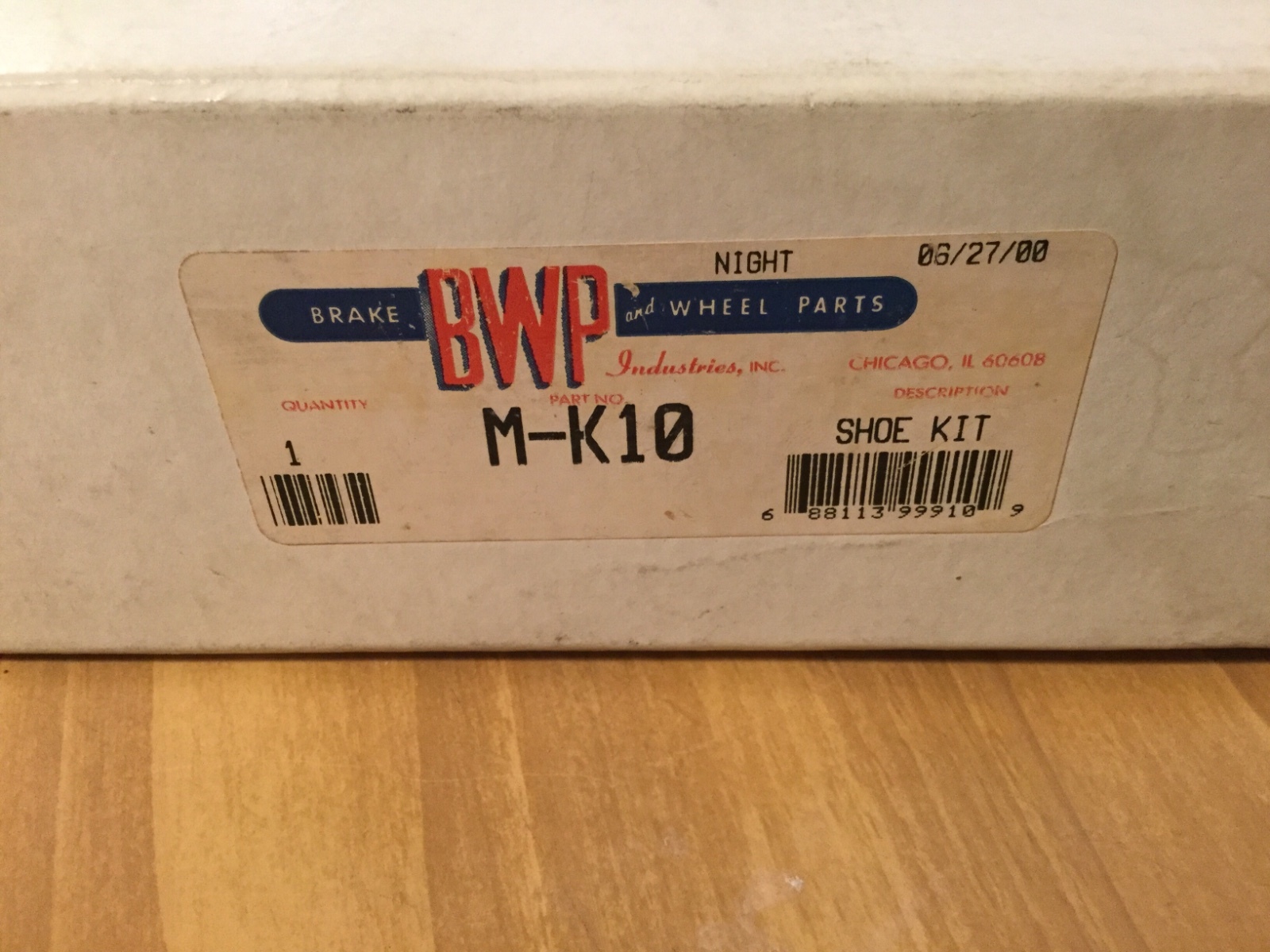 BWP MK10 Brake Kit eBay