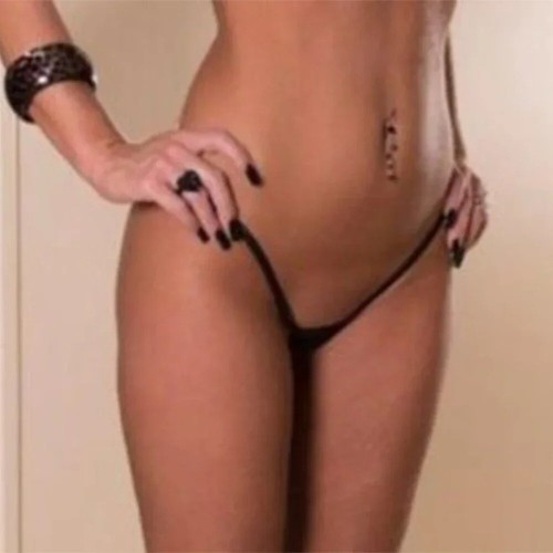 Micro bikini maillot de bain sexy femme sous vêtement lingerie tangas string épissé - Photo 4/17