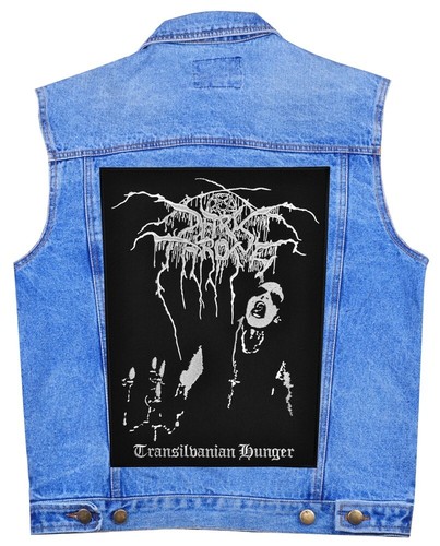 Darkthrone Transilvanian Hunger Back Patch | Norwegian Black Metal Band Logo - Picture 3 of 3