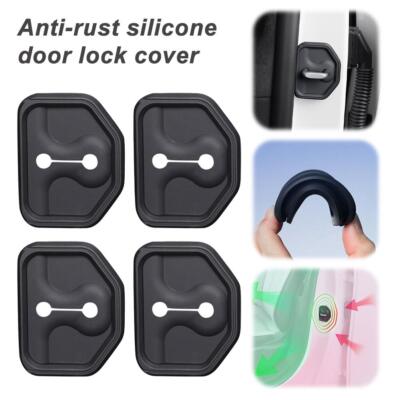 4 Pcs Anti-rost Silikon Türschloss Cover Lock Schnalle Stumm für EX30 Lot R J1O8