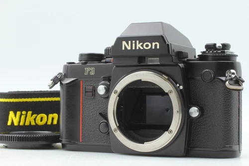 [Near MINT] Nikon F3 Eye Level SLR 35mm Film Camera Body Black From JAPAN
