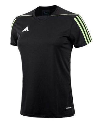 Adidas Women TIRO 23 League T-Shirts Red Run Athletic Tee