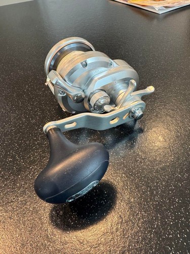 Carrete de pesca Ocea Jigger 2000 NRHG Shimano 11 Baitcast mango derecho agua salada - Imagen 2 de 11