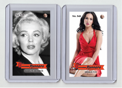 monroe tobacco 3 Marilyn Monroe rare MH Runners #'d x/3 Tobacco card no. 535