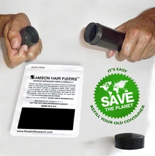 Samson Hair Fibers Refill All Hide Hair Loss & Transplant Instantly Concealer