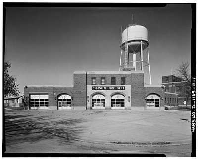 Chanute Air Force Base,Fire & Guard House,Rantoul,Champaign County,Illinois