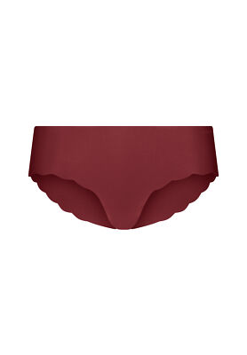 Skiny women's panties micro essentials scalloped edge garnet burgundy 36 38 40 42 New
