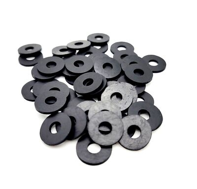 #ad 1 4quot; ID Rubber Flat Washers 5 8quot; OD 1 16quot; Thick Gasket Spacer 1 4 x 5 8 x 1 16 $12.69