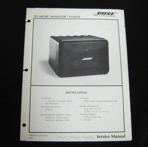 Original Bose 101 Music Monitor 