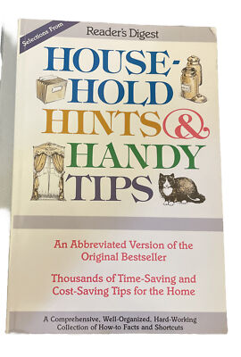 Selections from Household Hints and Handy Tips, Reader's Digest, Softcover, 1994