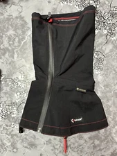 Left Only Kahtoola LEVAgaiter GTX Black Size - Large  ~ New ~ LEFT Gaiter ONLY